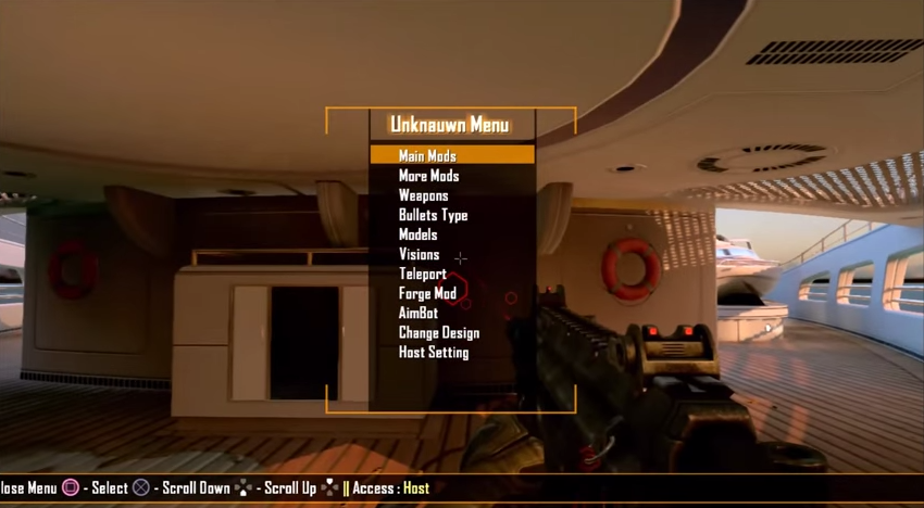 Pack de Mods Menu Addition pour le Launcher All CoD Unknauwn Series.
				</br>
				</br>This pack will allow you to benefit from 3 Mods Menu has to leave Launcher on the following games :
				</br>
				</br>Modern Warfare 3 | Black Ops II | Ghosts
				</br>
				</br>To Buy this product you already have to possess CoD Unknauwn Launcher Series.
